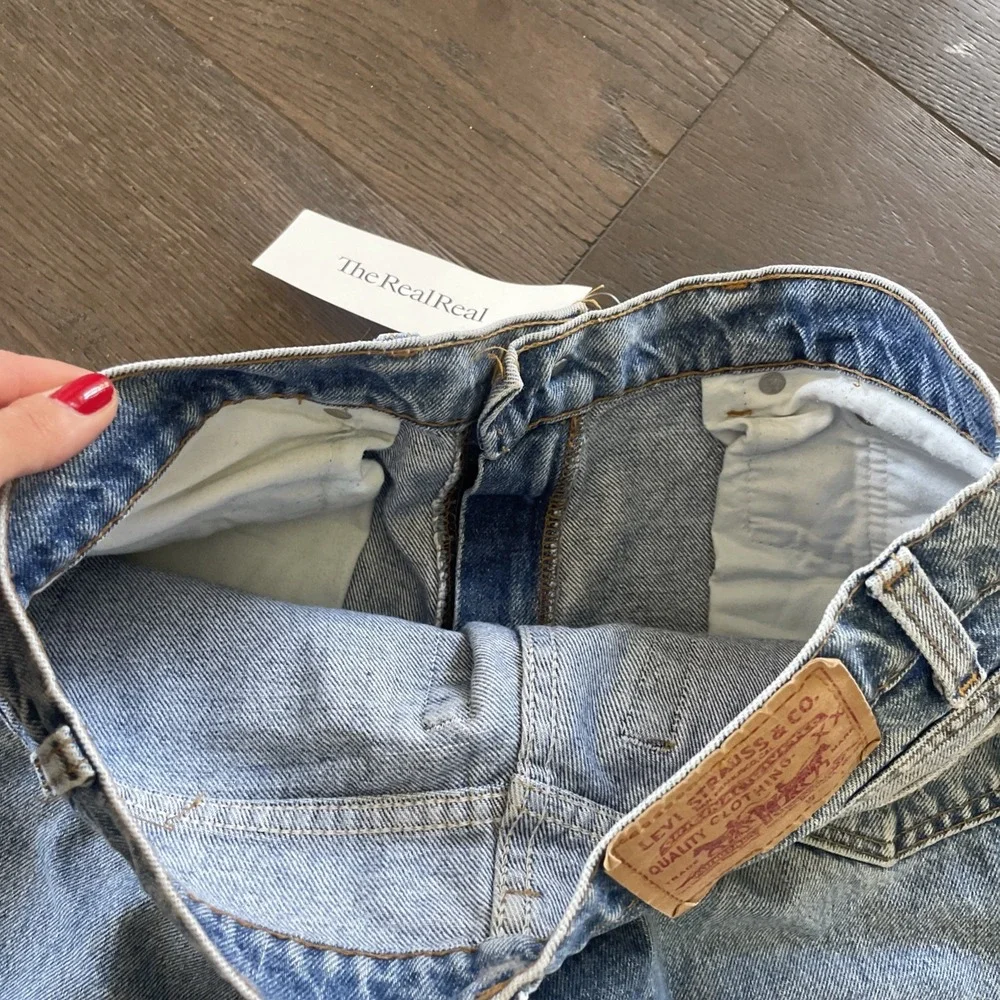 Levi's Denim Jeans 550 W32 L34 Blue